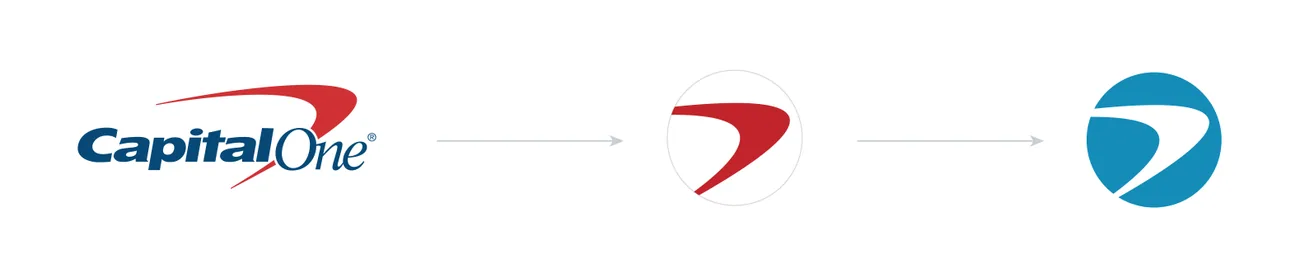 The design org logo and its transition